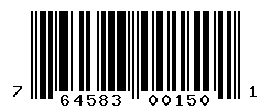 upc 764583001501 barcode image