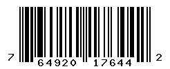 UPC barcode number 764920176442