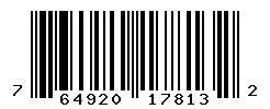 UPC barcode number 764920178132