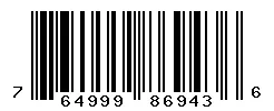 764999869436 barcode