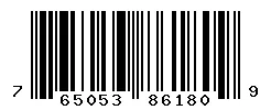 765053861809 barcode