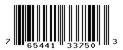 UPC barcode number 765441337503