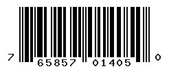 UPC barcode number 765857014050