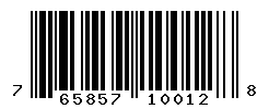 UPC barcode number 765857100128