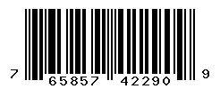 upc 765857422909 barcode image