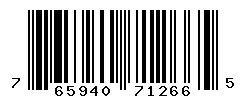 upc 765940712665 barcode image