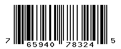 UPC barcode number 765940783245