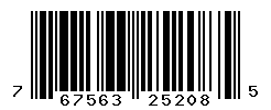UPC barcode number 767563252085