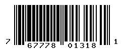 UPC barcode number 767778013181 lookup