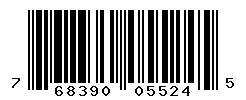 upc 768390055245 barcode image