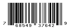 UPC barcode 768549376429