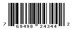 UPC barcode number 769498243442