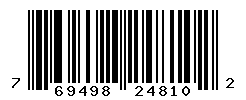 UPC barcode number 769498248102