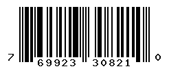 UPC barcode number 769923308210