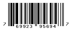 UPC barcode number 769923956947