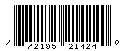 upc 772195214240 barcode image
