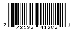 upc 772195412851 barcode image
