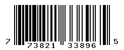 UPC barcode number 773821338965