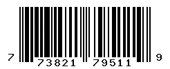 UPC barcode 773821795119