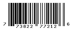UPC barcode number 773822772126