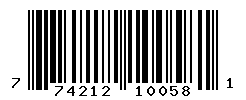 upc 774212100581 barcode image
