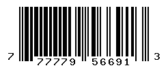UPC barcode number 777779566913