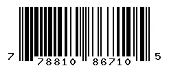 778810867105 barcode