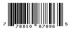 UPC barcode number 778810878965 lookup