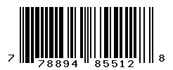 UPC barcode 778894855128