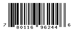 UPC barcode 780116962446