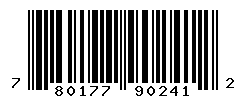 UPC barcode number 780177902412