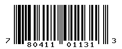 780411011313 barcode
