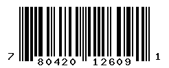 UPC barcode number 780420126091