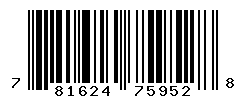 UPC barcode number 781624759528