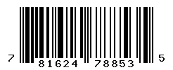 UPC barcode number 781624788535