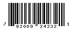 UPC barcode number 782009242321