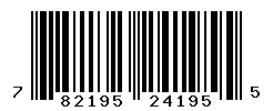 UPC barcode number 782195241955