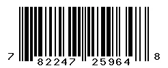 UPC barcode 782247259648