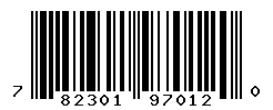 UPC barcode number 782301970120