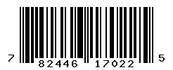 UPC barcode number 782446170225