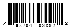 UPC barcode number 782794930922