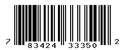 upc 783424333502 barcode image