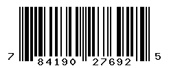 UPC barcode number 784190276925