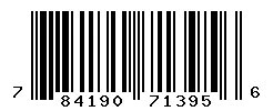 UPC barcode 784190713956