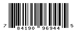 784190969445 barcode