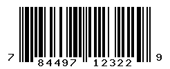 upc 784497123229 barcode image