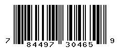 UPC barcode number 784497304659