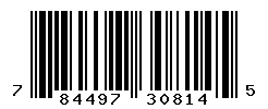upc 784497308145 barcode image