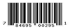 UPC barcode 784695002951