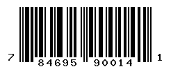 UPC barcode number 784695900141